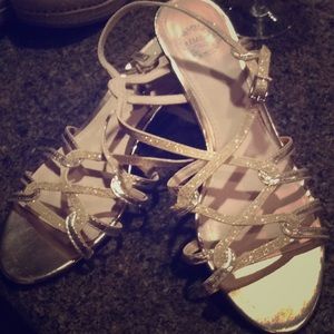 I.MILLER SANDALS/flats GOLD ELEGANT SUMMER